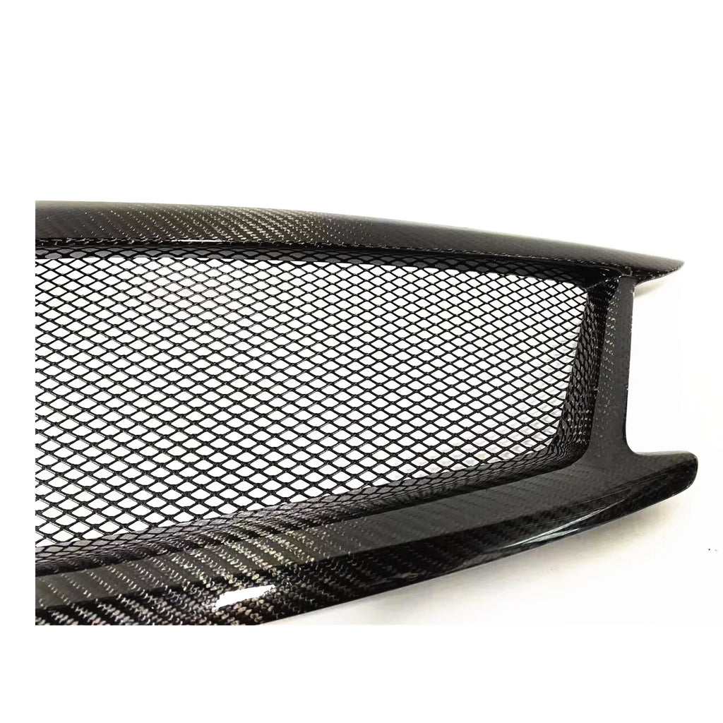 2010-2014 Nissan Grill G Front Fiber Car Grille Carbon Skyline Infiniti for G37 Bumper Sedan