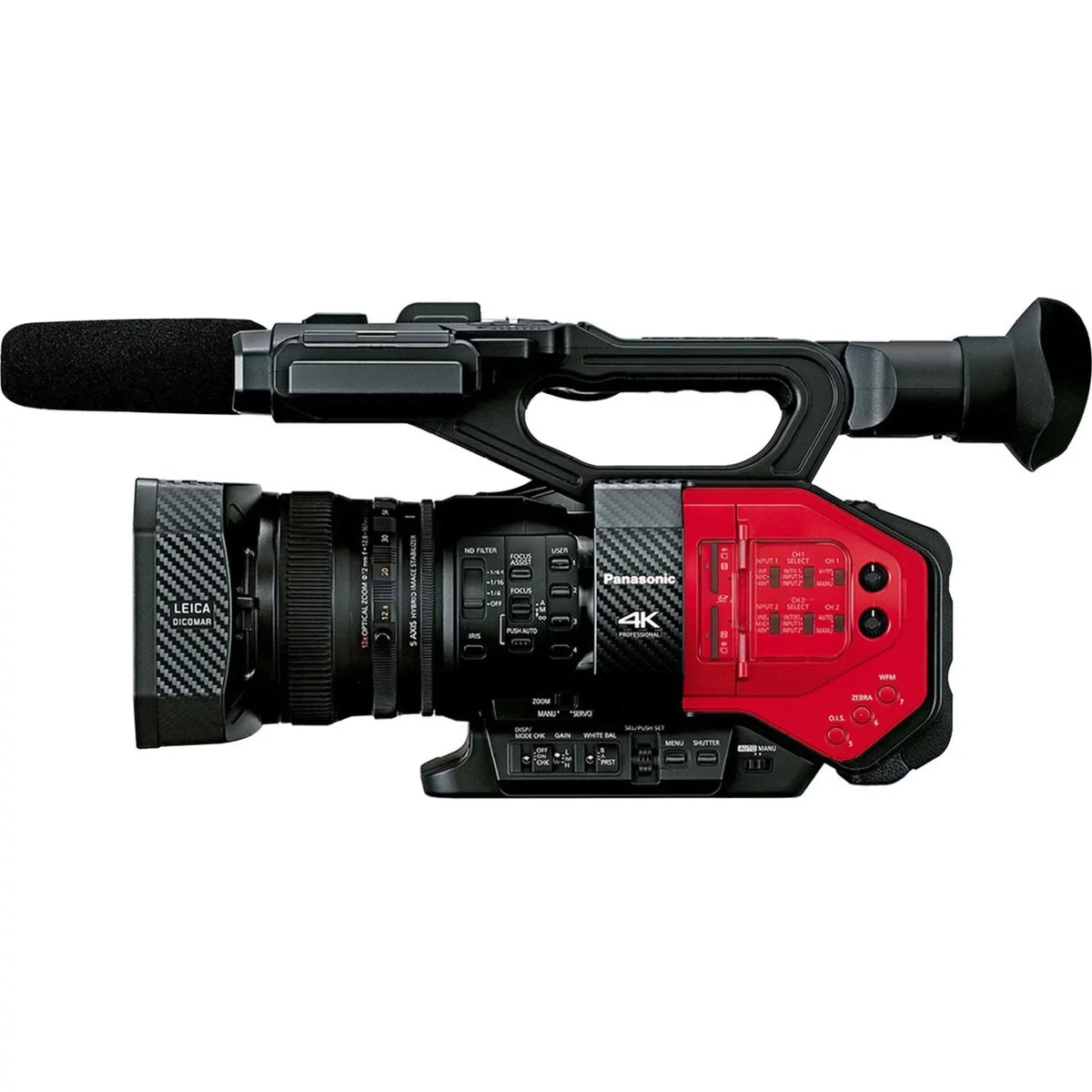 LCD Camcorder, Panasonic Digital MOS, 4K AG-DVX200PJ Touchscreen,