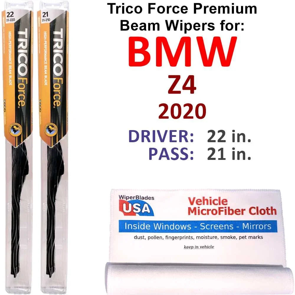 Z4 of BMW Beam 2020 Performance 2) (Set Wipers