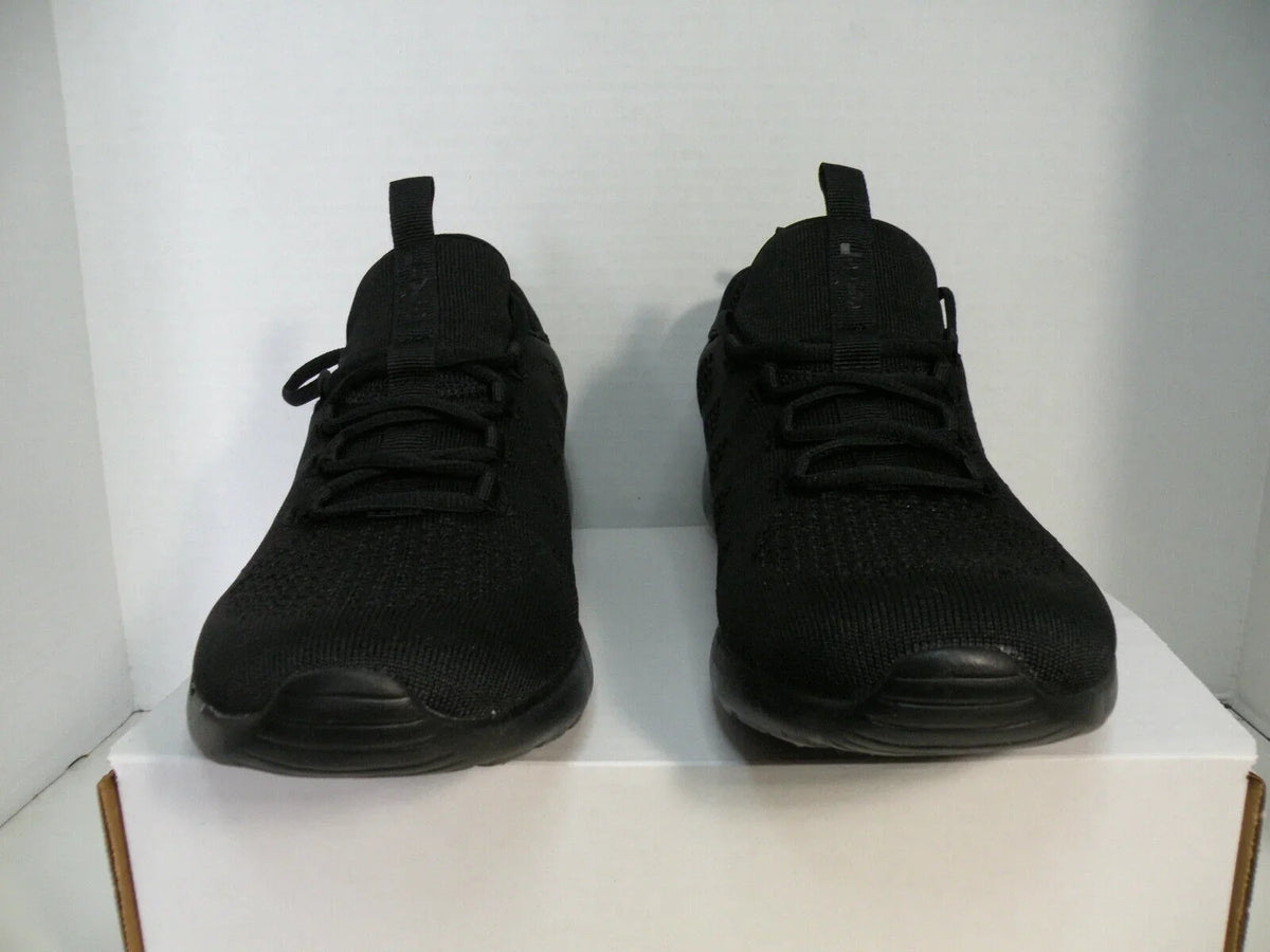 SNEAKERS LOW NEW TRAINERS SPORTS ATHLETIC LEVIS BLACK SHOES MEN 12 SIZE COMFORT
