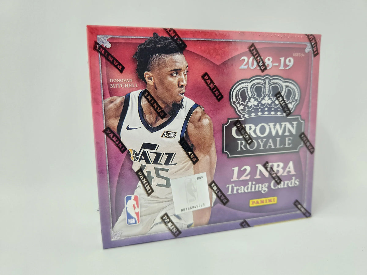2018-19 cards, Panini - Crown 12 Basketball autograph Box 1 NBA Royale Hobby