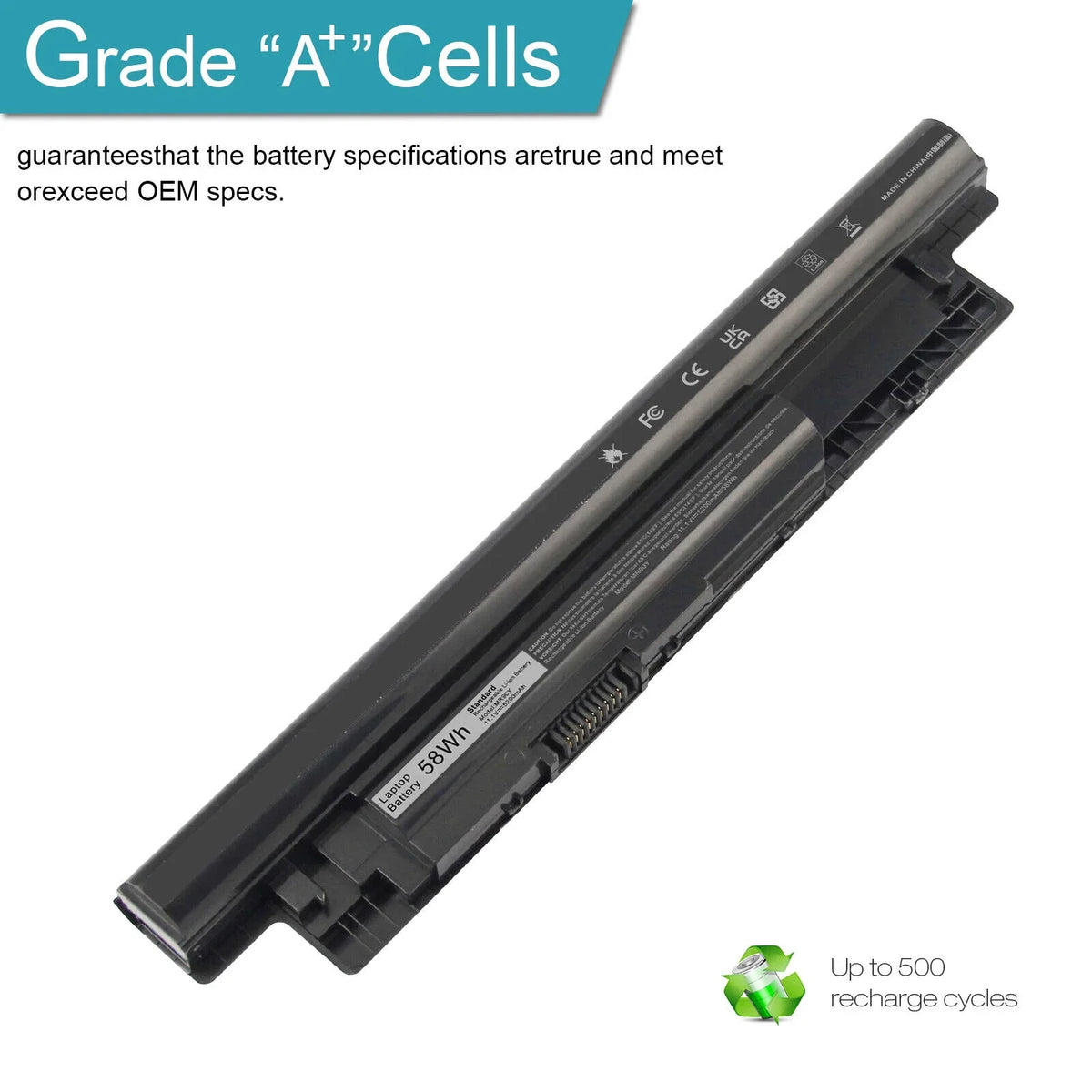 14(3421) 15(3521) Dell 17R 14R(5421) 58wh 5721 15R(5521) Inspiron for battery