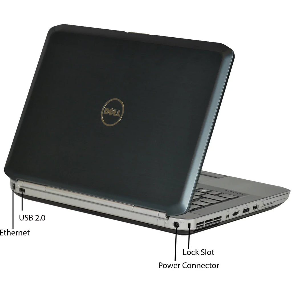 Latitude Restored with 6GB PC 500GB 10 Laptop Home Dell E5420 (Refurbished) Black i5 Memory, Windows Intel Processor, and Core Hard 14" Drive