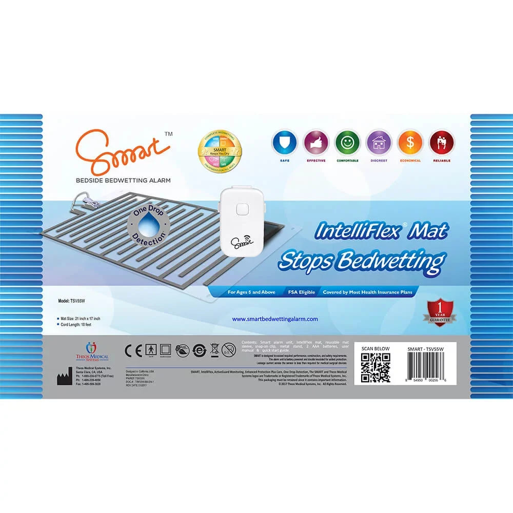Teens, Vibrations, Comfortable Alarm Sleepers and Alarm 8 & Tones Enuresis Bedwetting Bedside Adults Children, Deep & Smart – Bedwetting for Effective