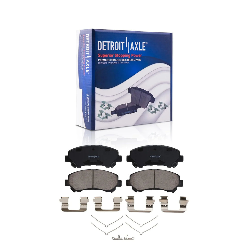 for 2019 Maxima Drilled Detroit Slotted Rotors 16-19 Axle 2018 12.12" - Rotors Rear 09-14 12.56" Front Replacement: Kit 2017 Rear Brake Brake 2016 Nissan Ceramic 2009-2014 Pads Brakes Front