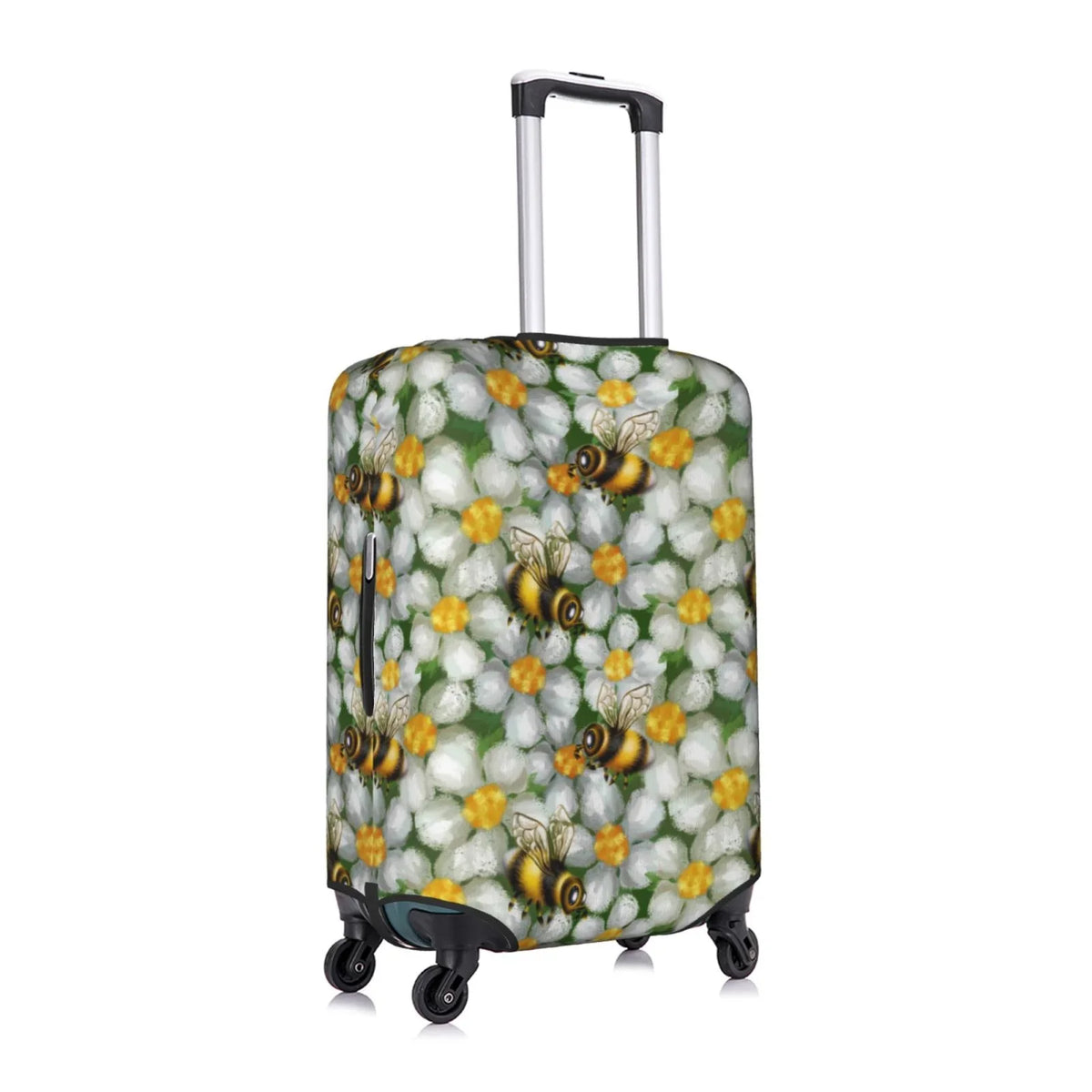 Luggage Flower Cover Suitcase Kll Bees Protector- And Suitcase Cover