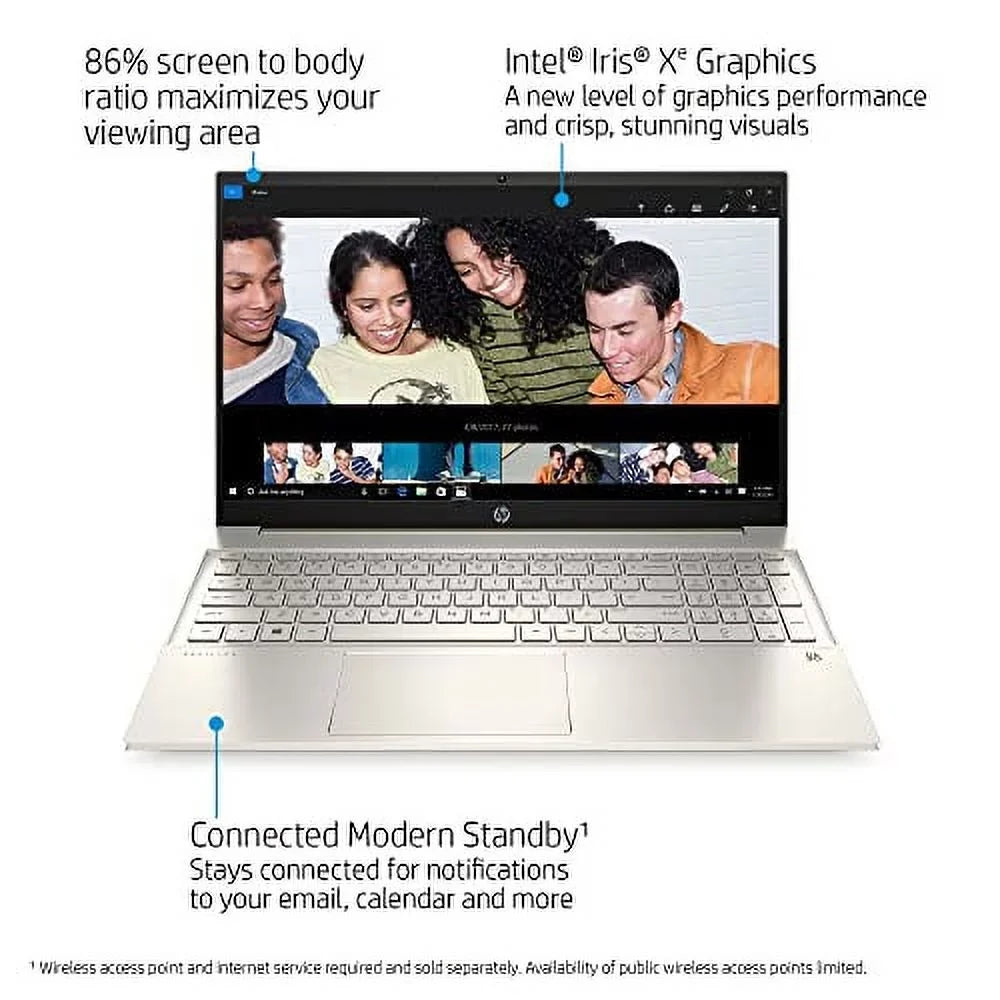 32GB Xe Iris HDMI USB-C USB i7-1165G7 Backlit 2022 64GB SSD Core Graphics Pavilion RATZK Gen w/ DDR4 Windows NVMe Keyboard FHD 11th 15.6" HP Laptop WiFi-6 11 Bluetooth 2TB Intel Pro Touchscreen