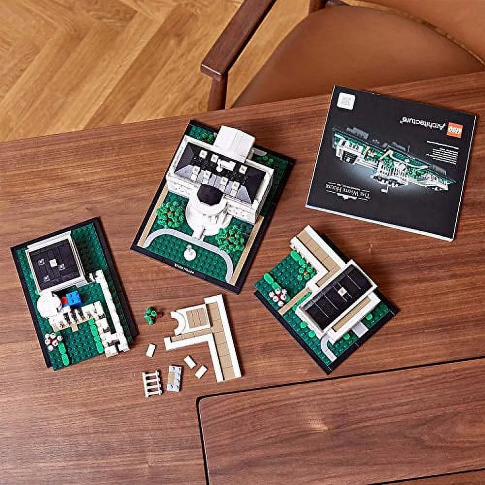 Architecture (1483 House 2020 LEGO 21054 Pieces) White