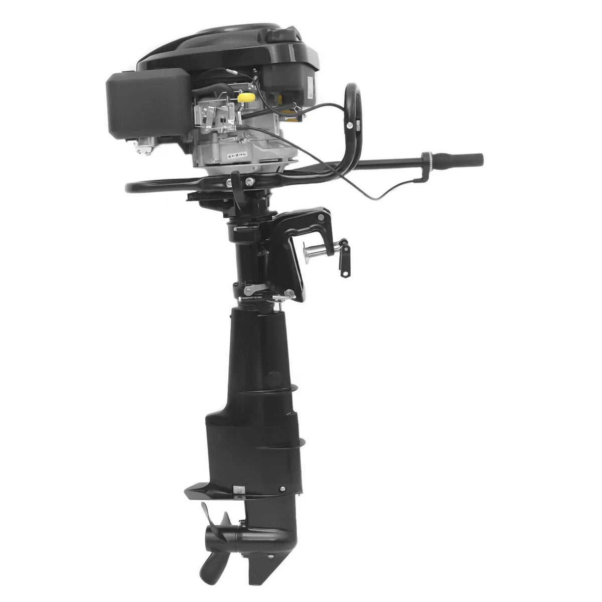 1.8 EngineWater Outboard 3600R/Min Motor HP 196CC Cooling Fishing System Liters 7.5 Boat
