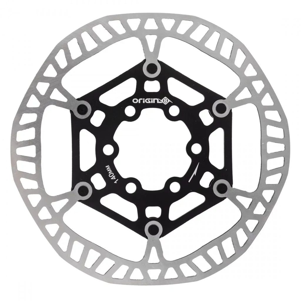 BRAKE DISC PART 2p 140mm OR8 ORIGIN8 SPDCK 6B BK ROTOR