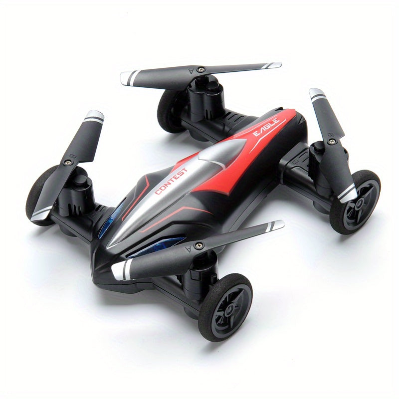 Flight, And RC Setting, Drone Switch Unmanned Stable For And Toy Toys Land Four-axis Height Drone Low-speed Gift Dual-use Air High-speed Car Intelligent