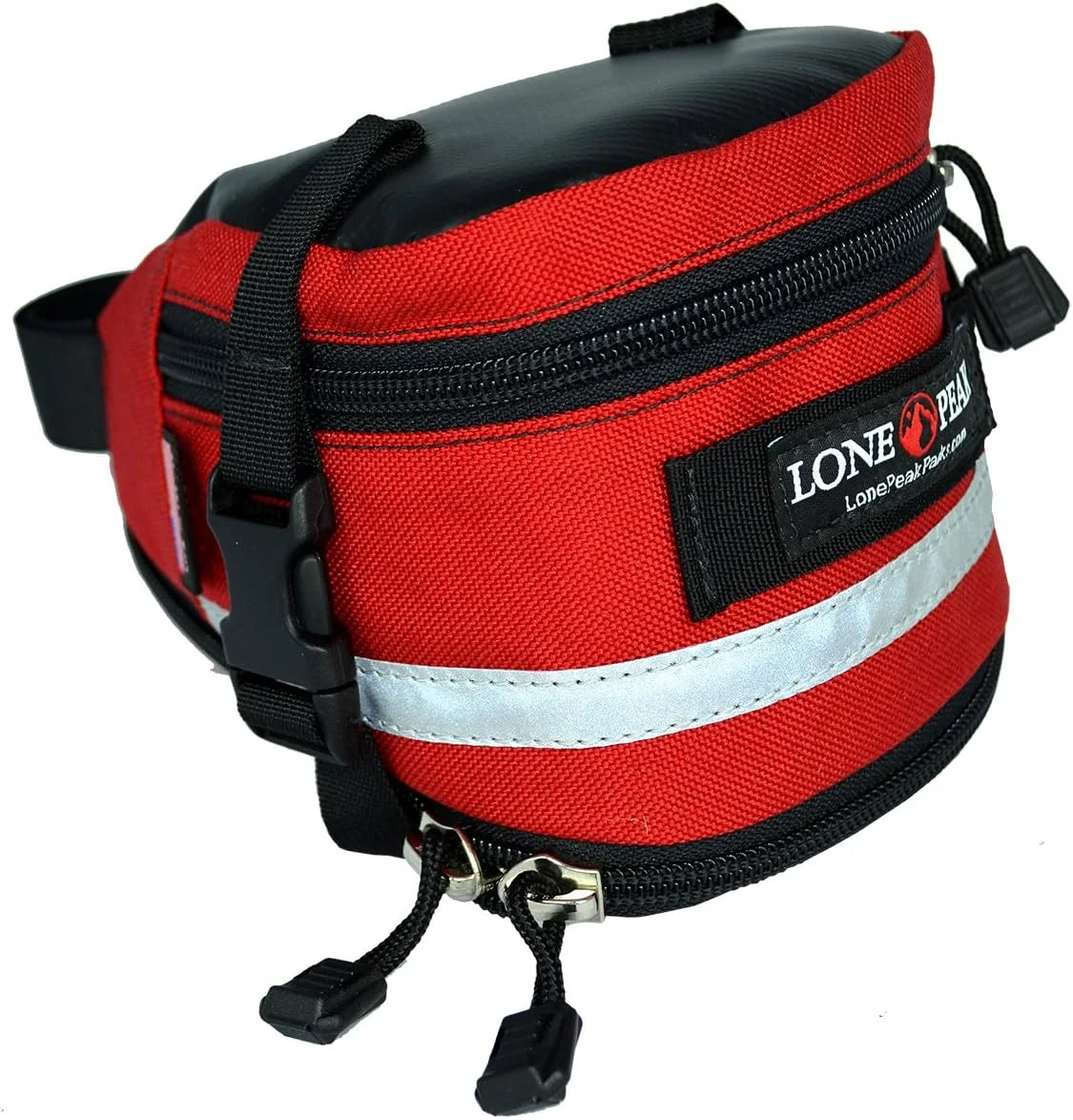 Bag Bicycle Seat Red Peak Lone Expandable Deluxe