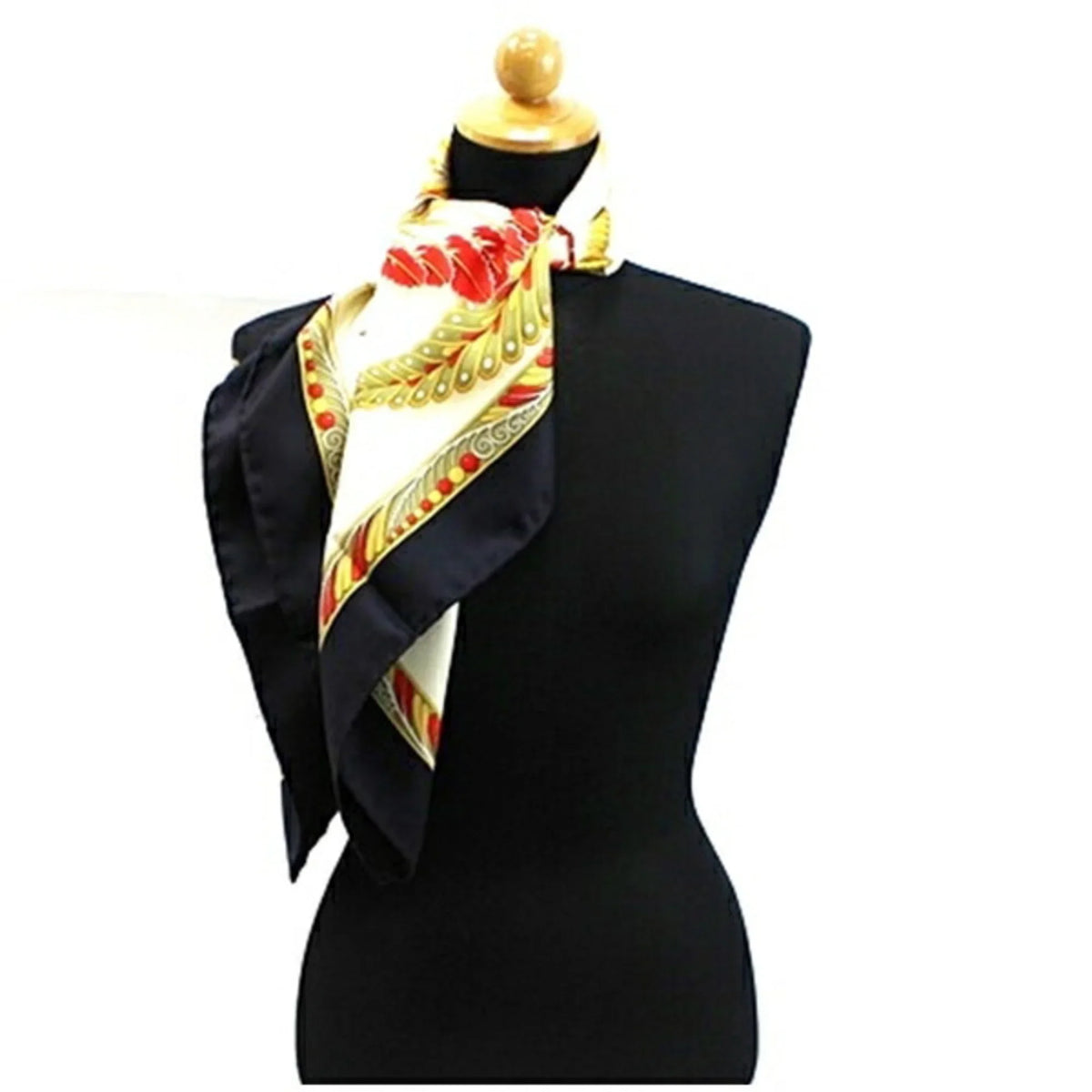 Ferragamo Scarf Black Women's Multicolor x (Good) Muffler Salvatore Pre-Owned