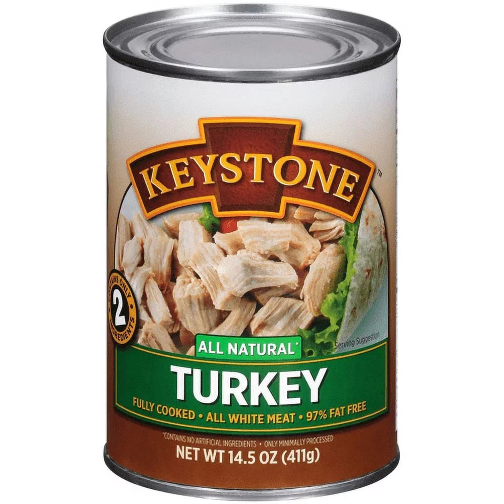 Emergency For ✅ oz Pack) Turkey Keystone and Can All Eat Hiking Backpacking 14.5 (6 to Food ✅ Natural Camping Survival Ready