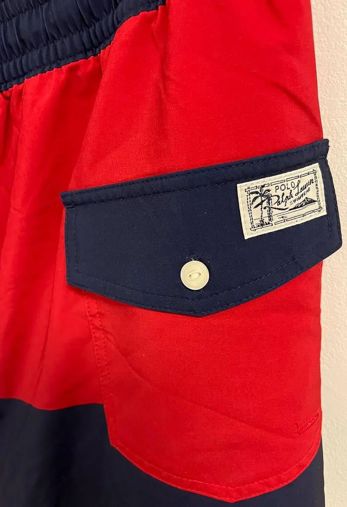 Classic Ralph Swim Trunks, Traveler Men’s Polo Lauren 5.75¨ Multi,4XB