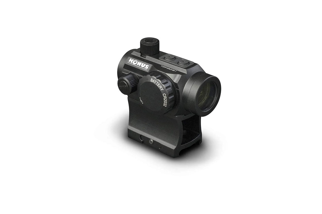 With 1x22mm Sight Black System, Dot Nuclear Konus Dual Mounting Red/Green