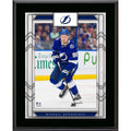 Plaque Mikhail Sergachev x Sublimated Tampa Bay Lightning 13" Player 10.5"