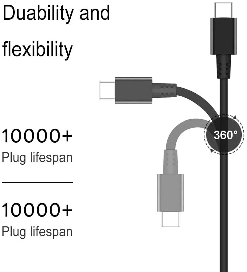 '- Chromebook ADLX45UDCK2A 100e Gen Laptop AST Charger 45W USB-C for Lenovo 2nd 82CE