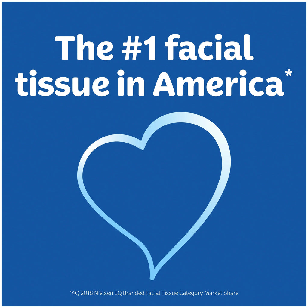 Trusted Facial Box, Total) Tissues, Kleenex Everyday per 16 Care Tissues Pack (1,600 100 Tissues Flat