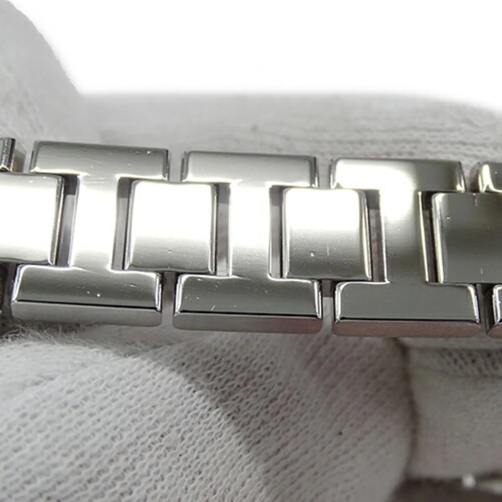 Stainless Miss Steel, Pasha SS, Polished Quartz, (Good) Ladies W3140007, Silver, Watch, Pre-Owned Cartier
