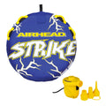 Tube Strike Pump + Air Rider 12V 2 Portable Inflatable Airhead Towable Single