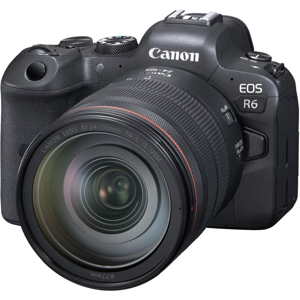 Canon f/4L (4082C012) More EOS Mirrorless R6 with Camera 24-105mm + Lens