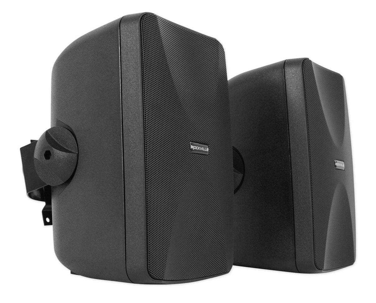 ROCK Speakers Multi Black Receiver+6) Rockville MATRIX Wall Ceiling+2) Home Room