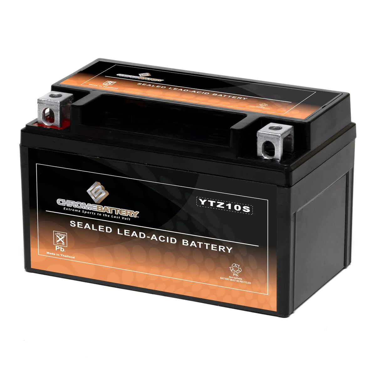 1000 2018) (YTZ10S 190 Battery Motorcycle Al8 Gsx-r1000, CCA) Battery Cc (2017 - YTZ10S-BS Suzuki Ah, Volt,8.6 Z, Years 12 Chrome for