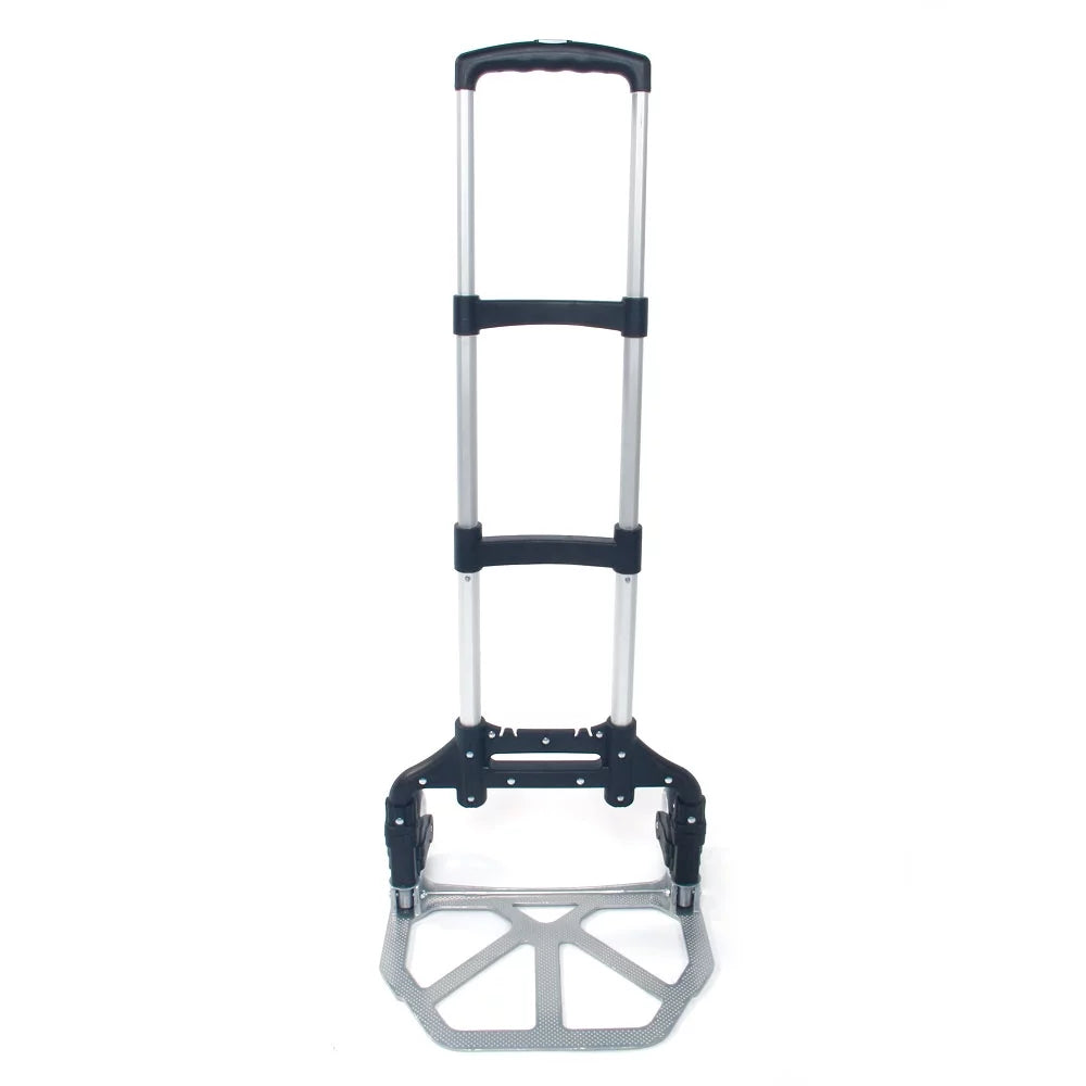 Foldable GoDecor Trolley, Telescopic for Rod, with Black Portable Luggage, Carry