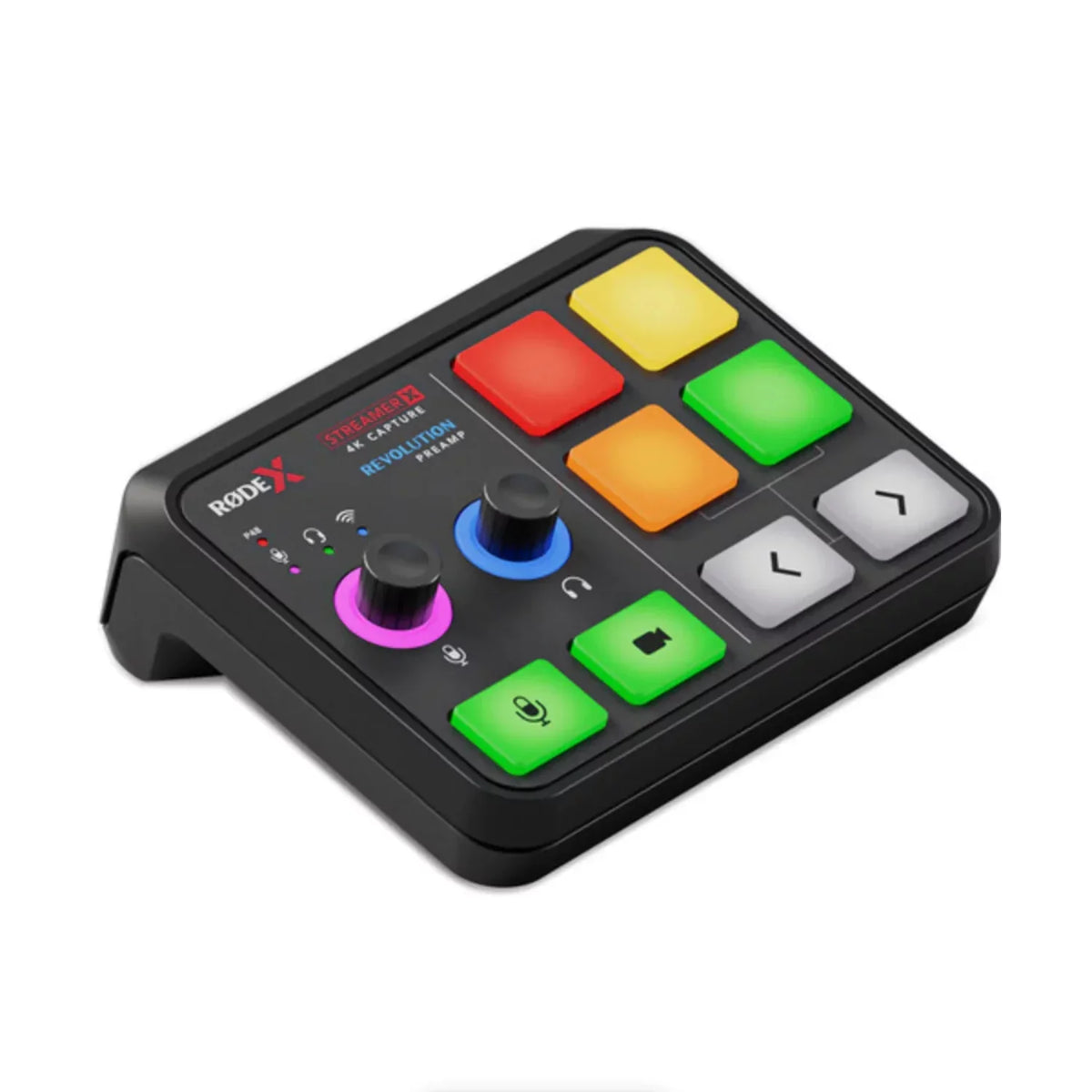 and StreamerX Black Board Video Audio Mixing Capture Rode Interface