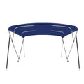 4 Bow New Bimini Top Blue Foot 78" 73" W Navy 8 Boat 46" - Cover H