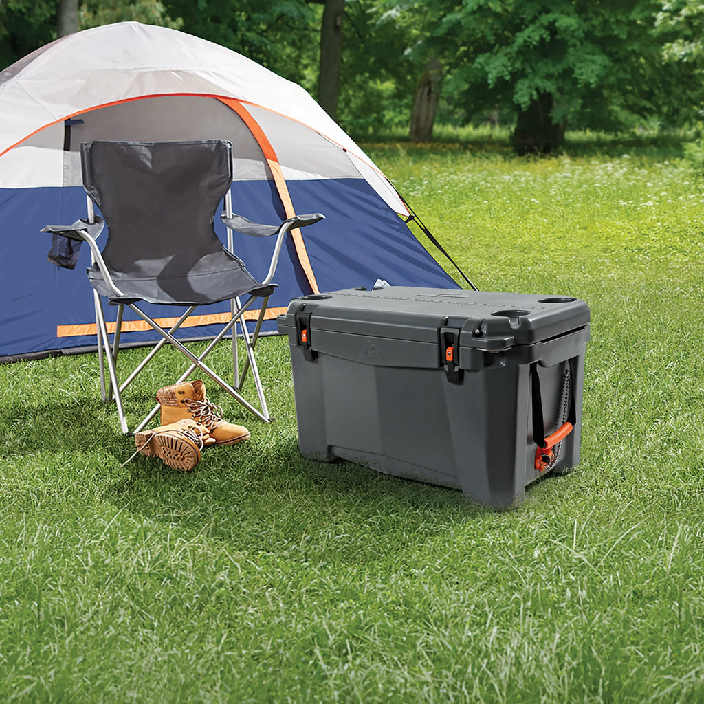 Chest Gray Performance Trail 52 Sided High Ozark Cooler, Hard Quart