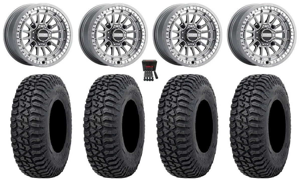 Gm XP XP Wheels 900/1000 Tires PRO Bdlk XP MetalFX Polaris CC RZR 32" Tricera 1000 Ranger / / Delta 15"