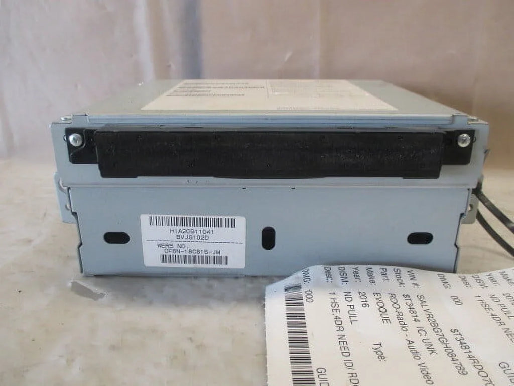 Land Evoque Radio OEM Rover (Good) Pre-Owned Rover w/Navigation 2016 FM Range Receiver AM