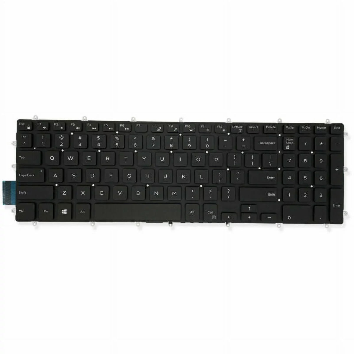 G3-3579 Characters 15-5587 Dell G5 5587 White 15 For Backlit 3779 Gaming Keyboard