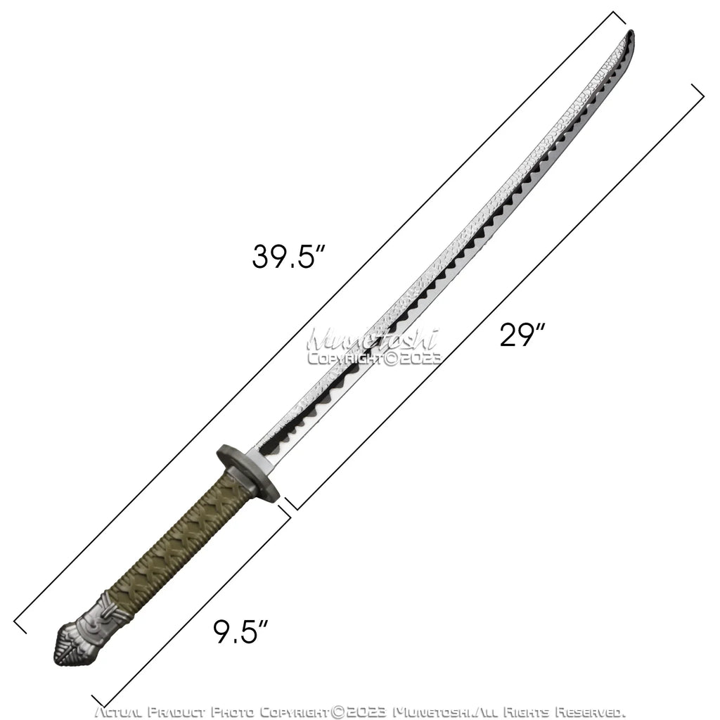 Elden Sword Samurai Munetoshi Fantasy Cosplay Moonveil 39.5” Katana Medieval FOAM