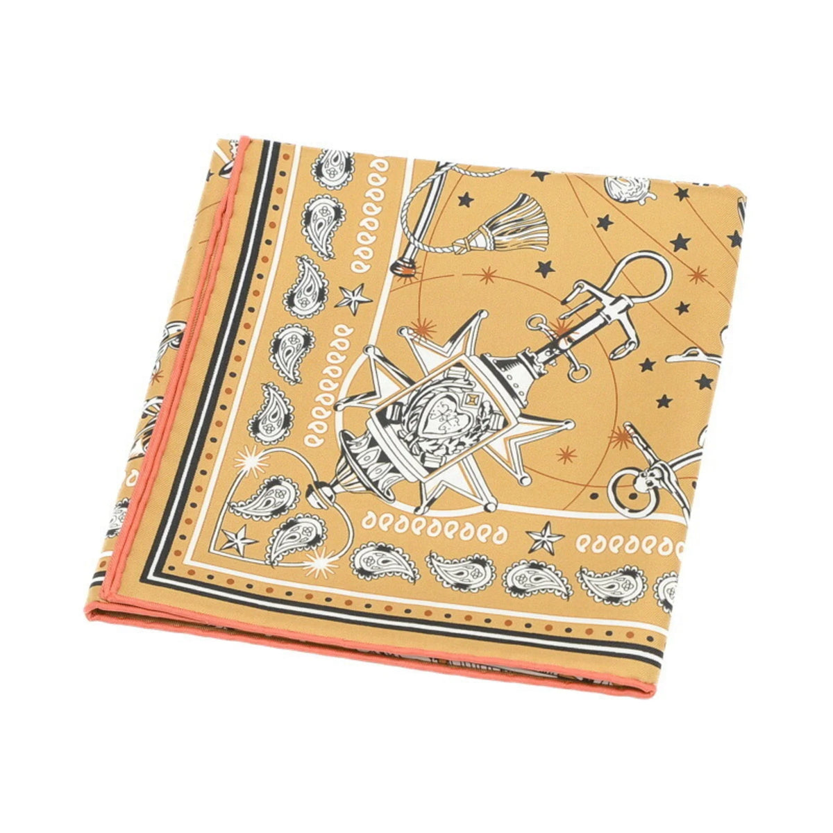 Carre Silk CHORUS 55 Bandana 100% New) (Like Pre-Owned STELLARUM Hermes