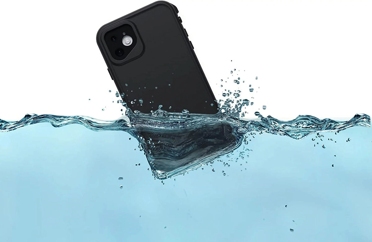 Series LifeProof FRE Case Asphalt for Waterproof XR, iPhone