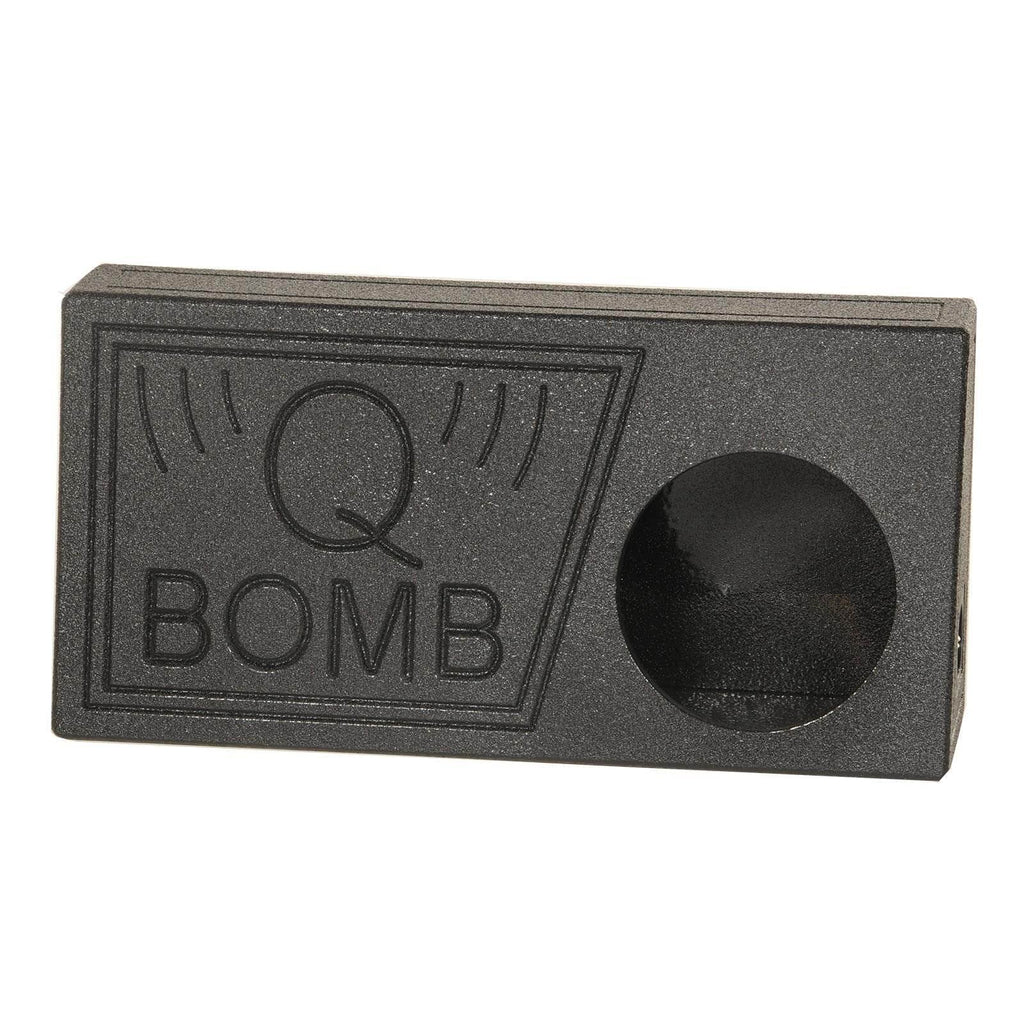 10" Pack) Box Black Subwoofer (2 Vented QBomb Single Spray QPower with Bedliner