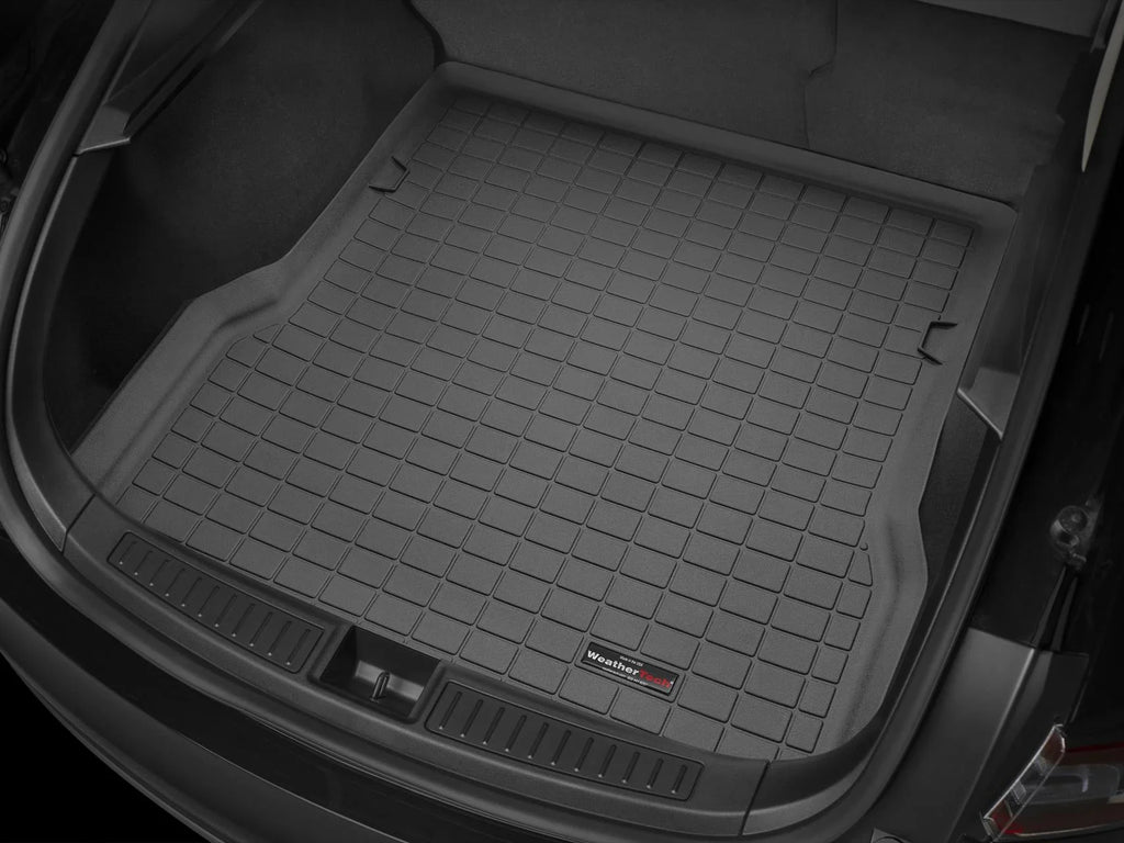 Cargo compatible - WeatherTech 2014-2015 with 3rd Row Behind Seating, Black Toyota Trunk Highlander Liner