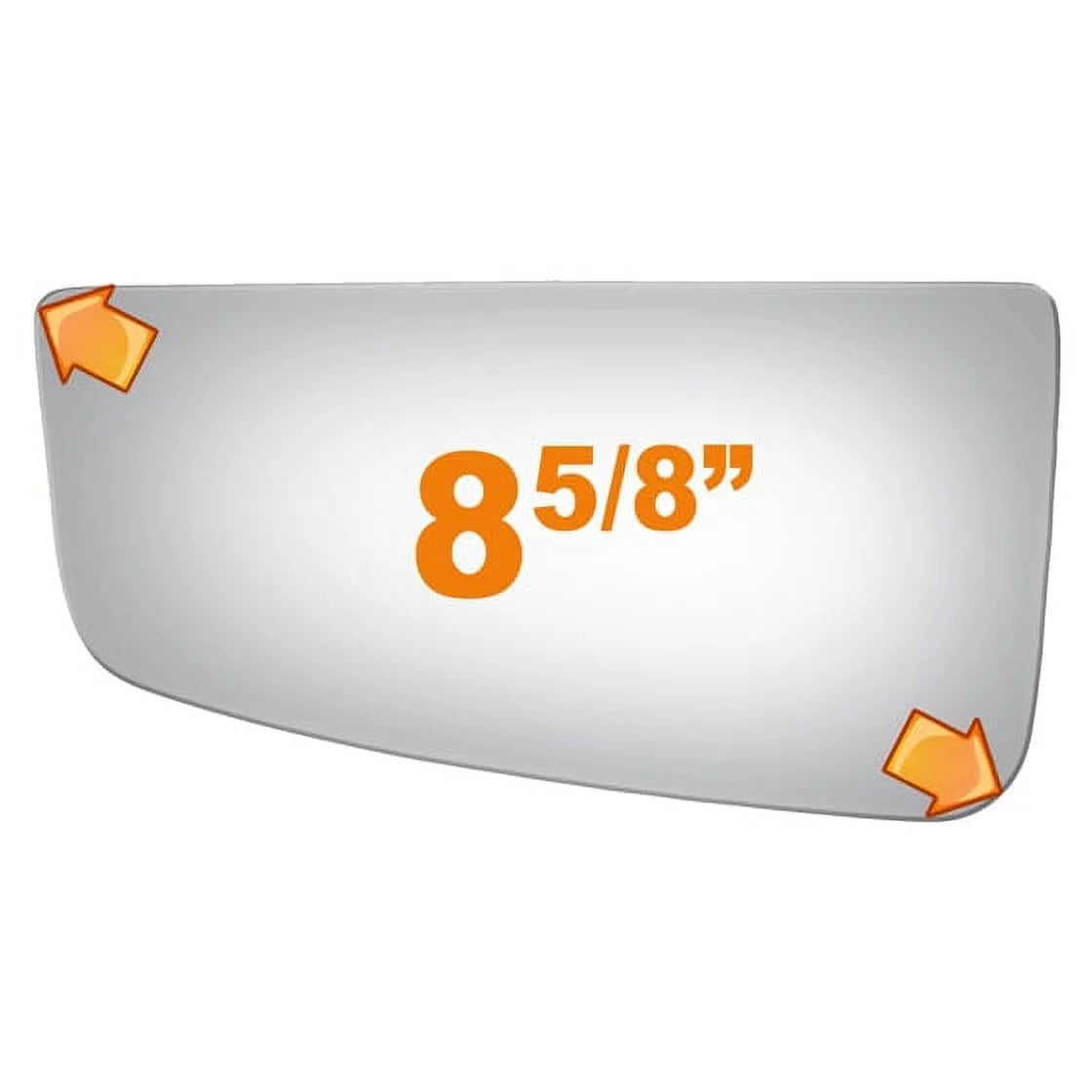 Side Burco Glass - - View Glass 3915 Clear Mirror Replacement