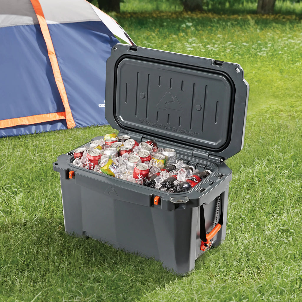 Chest Gray Performance Trail 52 Sided High Ozark Cooler, Hard Quart