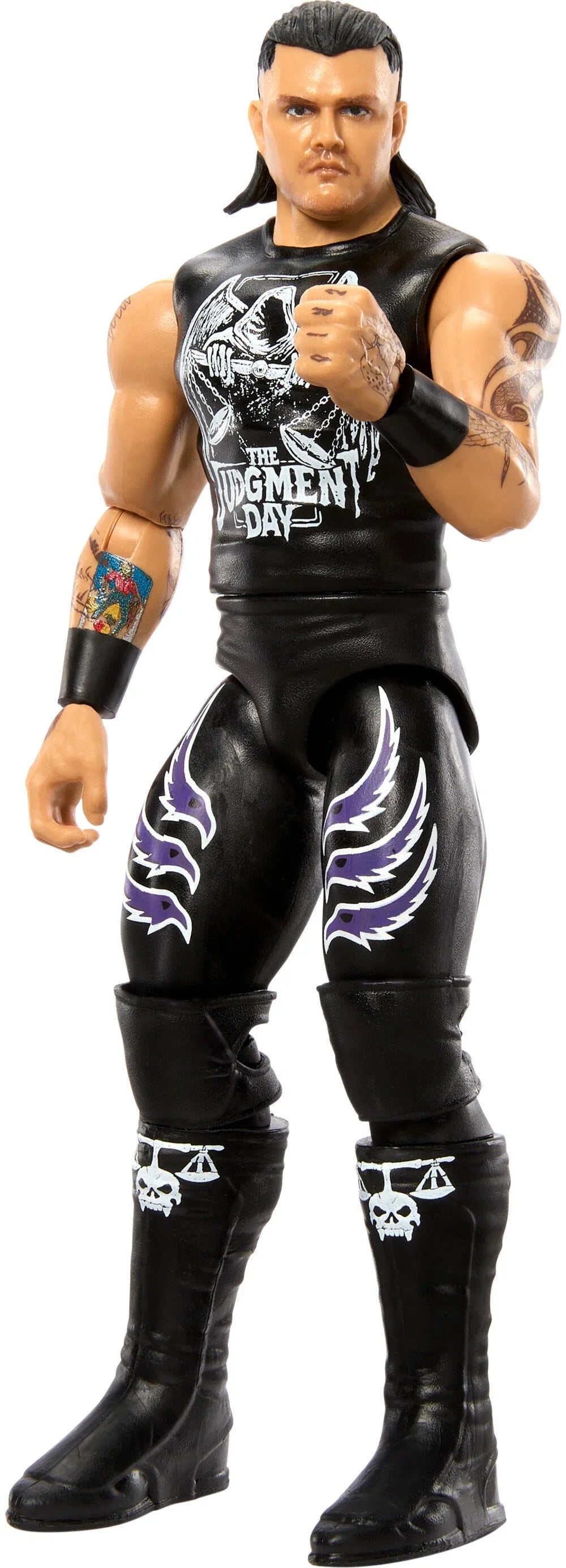 Look Mysterio WWE Dominik & 6-inch Superstar Life-Like Figure, with Action Articulation Collectible