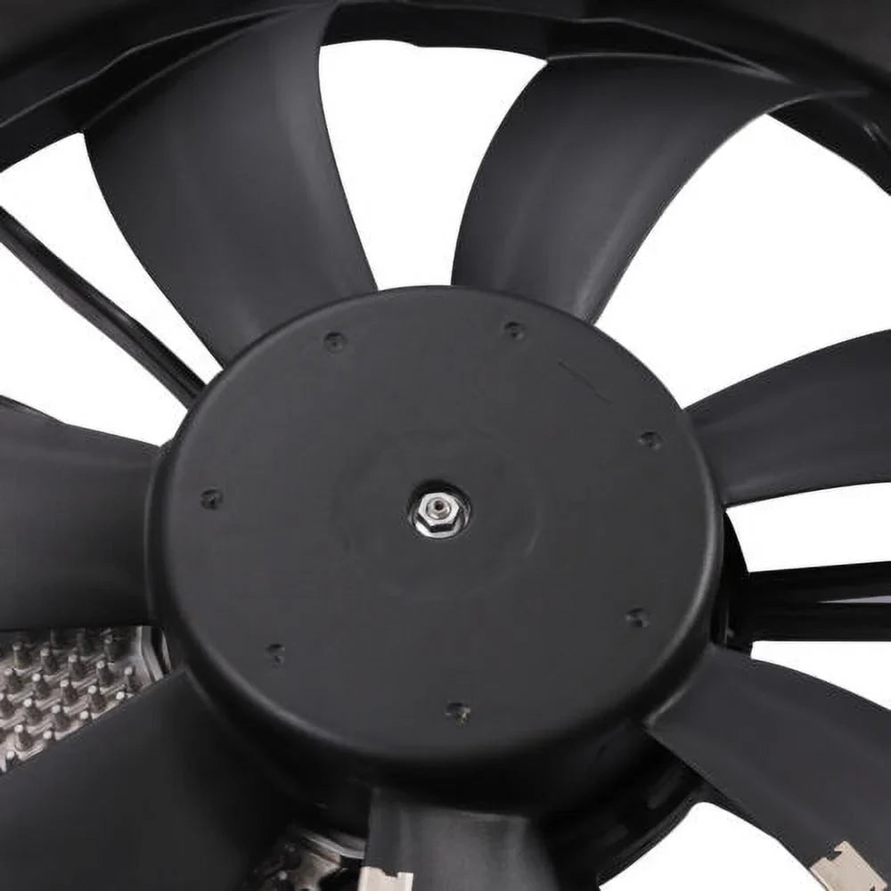 For 2018 2017 Assembly Cooling 1.5L Radiator 2019 2020 Honda Civic 2016 12V Fan