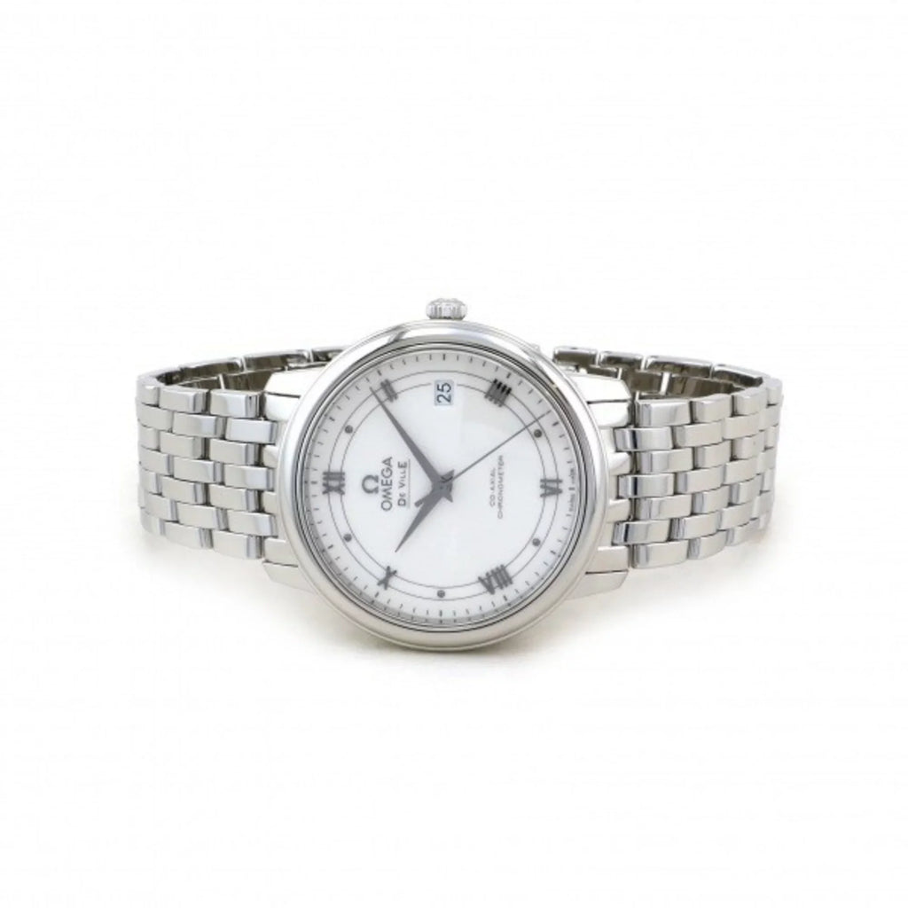 Women's Chronometer Ville Co-Axial 424.10.37.20.04.001 De OMEGA (Good) Omega Dial Pre-Owned Watch Silver