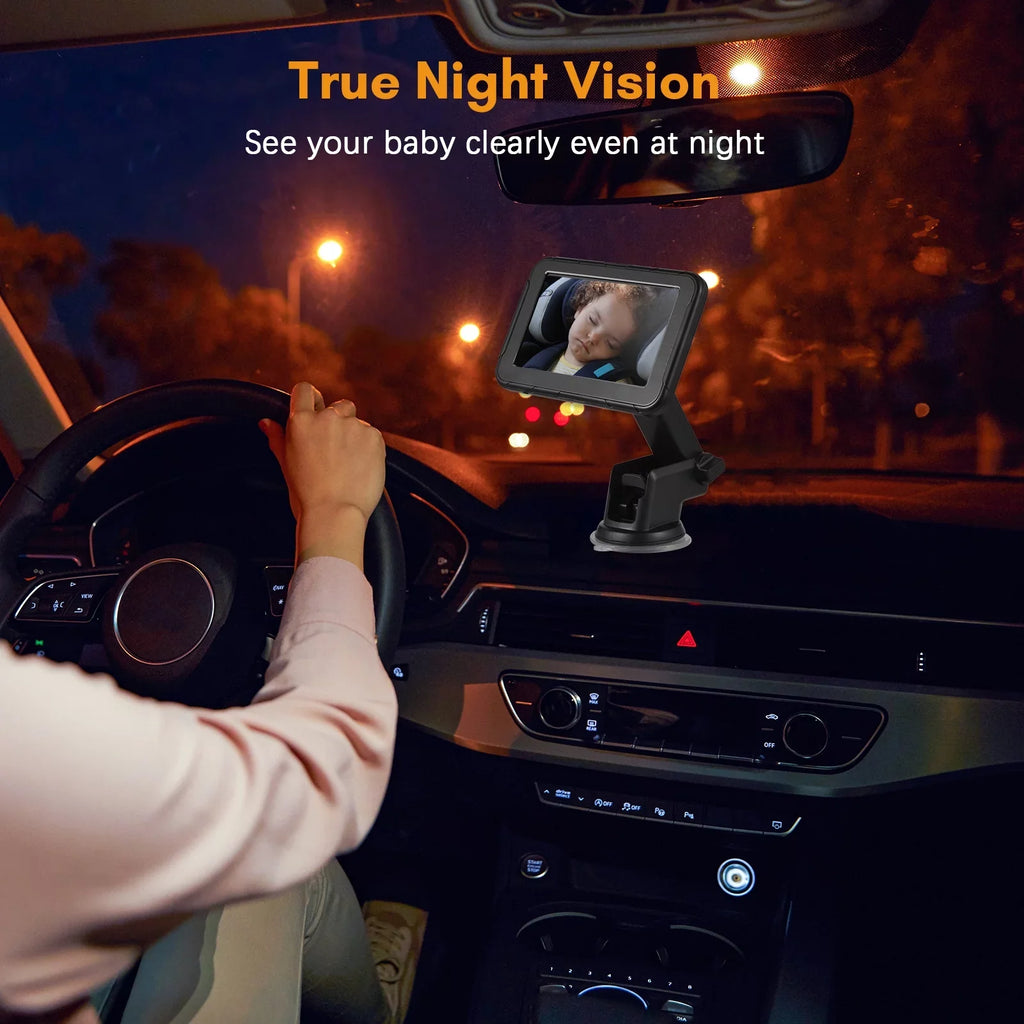 150° Car Baby 5 Seat Camera Seat Seat Mirror Invigilator,Camera Rear 5 Monitor Monitor 150° Car Mirror Car View Display Baby Wide View 5 Wide Vision Inch Car Baby Dazzduo Seat Baby Inch Display