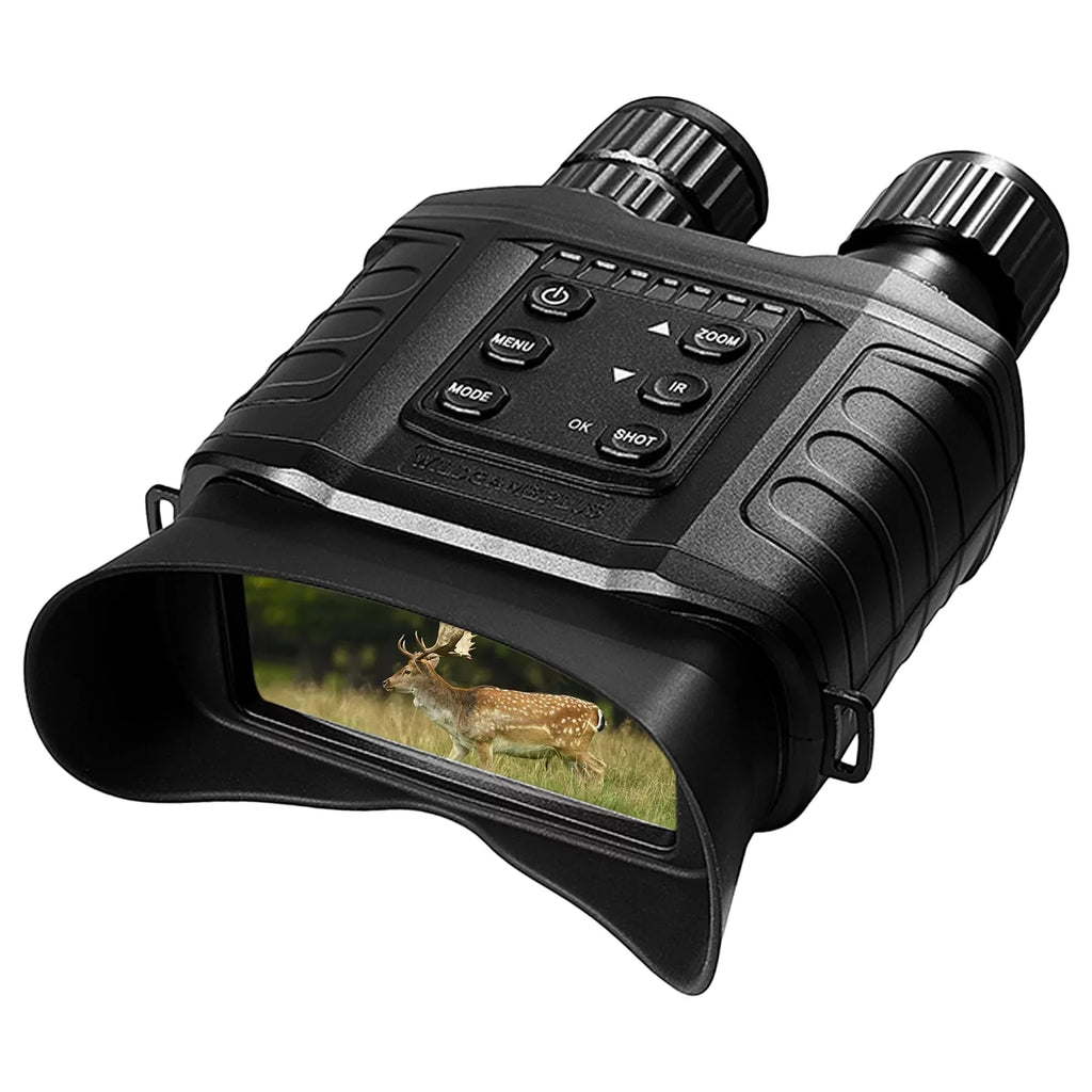 Video Camera 4X 4X Modes Distance WILDGAMEPLUS 4X Vision Camera Vision Dark 500m Dark 500m Distance IR Dark IR Binoculars,Distance TF TF 4X Camera Included Video Camera Video Modes Scope Modes Vision