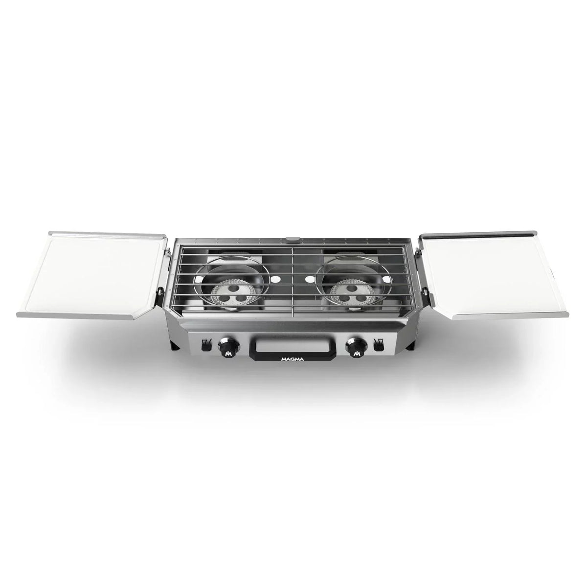 Double Top Grill Top Stove Camping Magma With Burner Griddle Crossover &