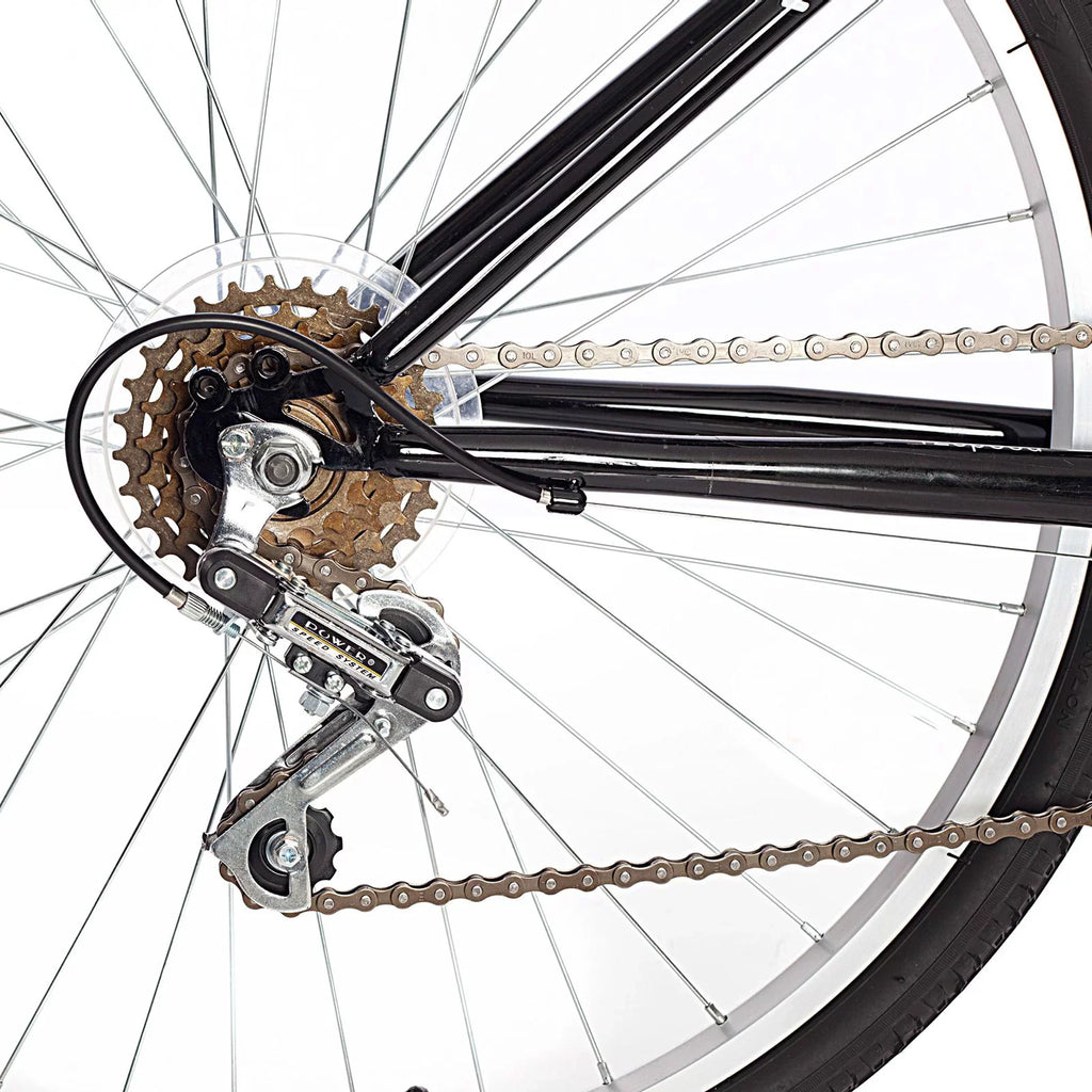 Purple Wildcat Bike, Black Titan Women's and 18-Speed Mountain