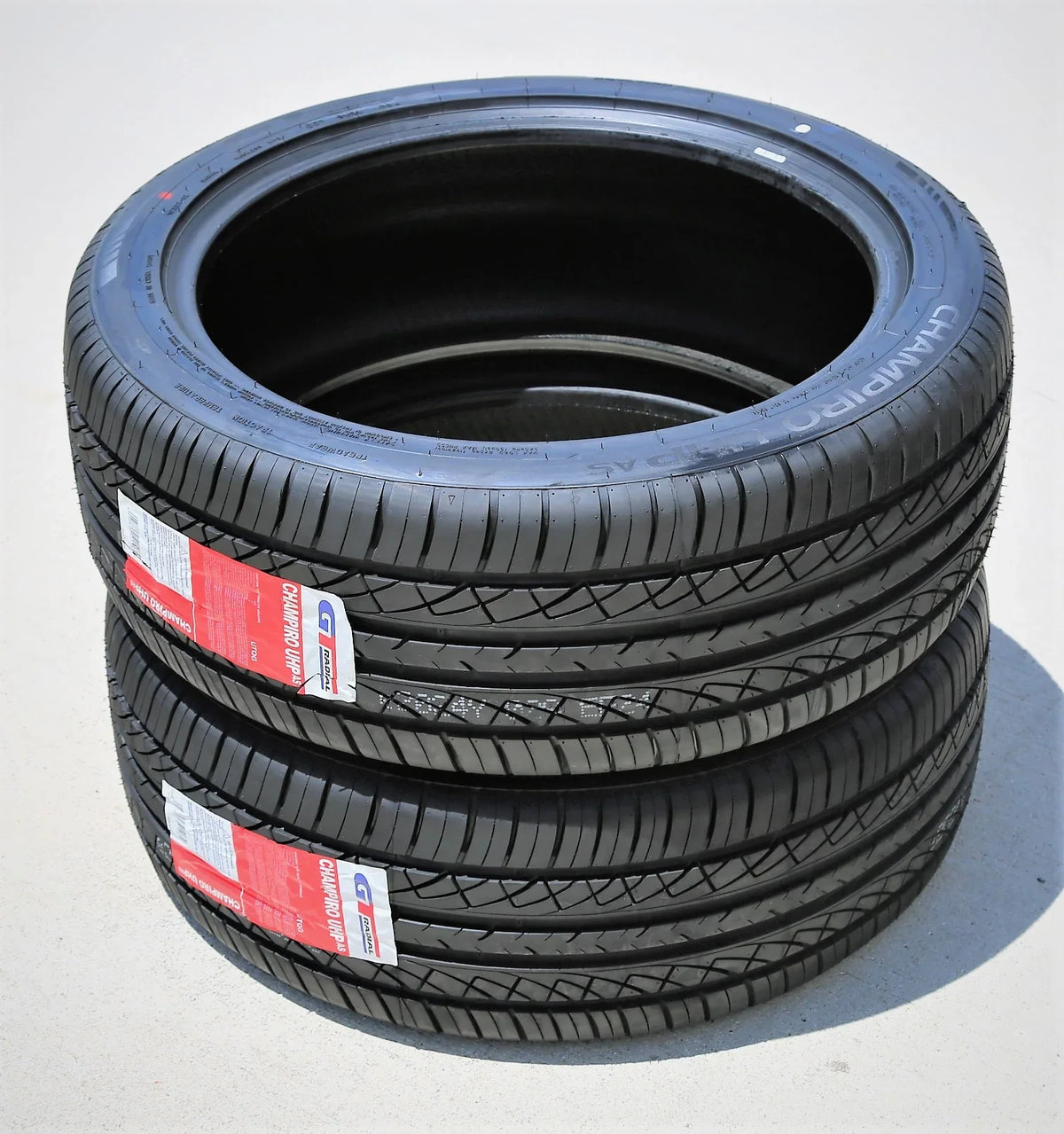 GT, 2015-23 Radial ZR Performance Mustang A/S Mustang Fits: 100Y (FOUR) GT of Set XL High 255/40R19 Ford 4 2014 UHP Premium Ford EcoBoost Champiro Tires AS